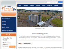 Tablet Screenshot of highlinegrain.com